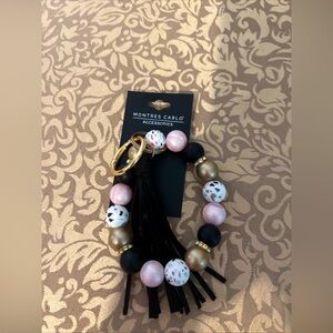 Montres Carlo Accessories Beaded Bracelet Keychain